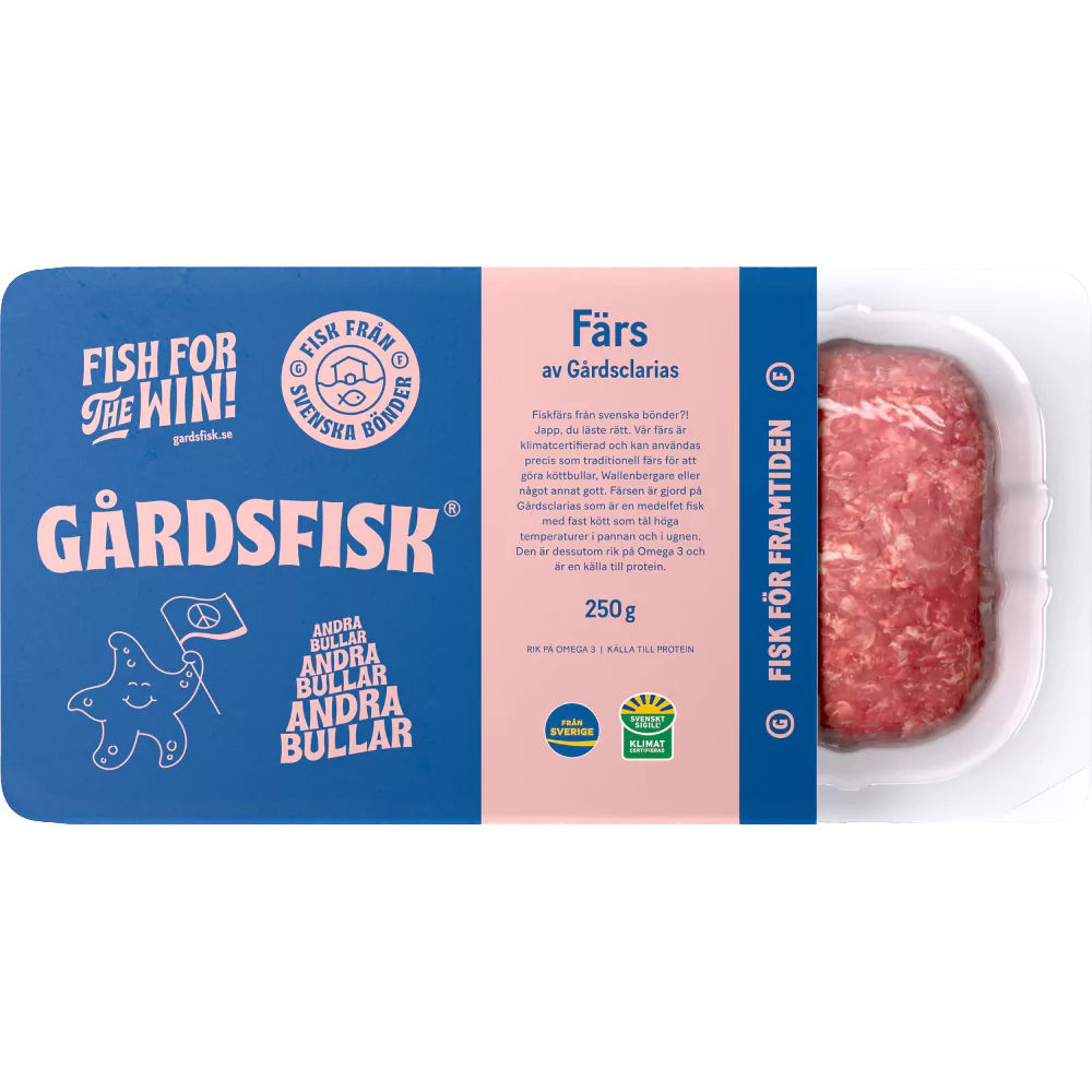 Gårdsclarias fiskfärs 500g (FÄRSK)